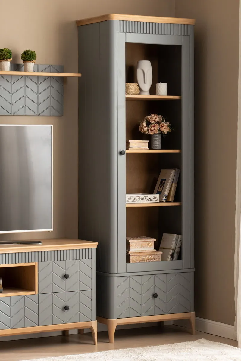 Шкаф книжный Грета №4-140